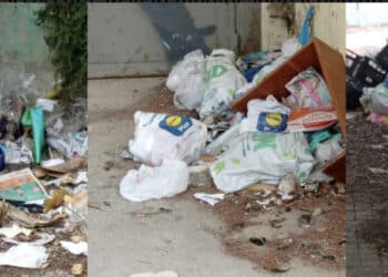 Cagliari, degrado al CEP: discarica e ratti accanto alla scuola di via Flavio Gioia