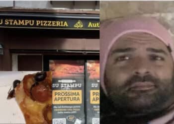 Cagliari, la denuncia del titolare di Su Stampu: “Volevano estorcermi mille euro per una blatta nella pizza”