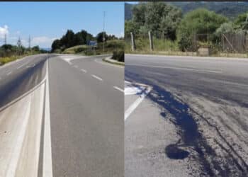 Guspini, olio sulla carreggiata: viabilità compromessa e pericolo per gli automobilisti