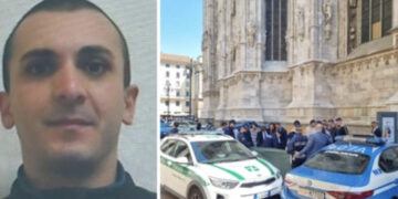 Evaso in permesso lavoro accoltella un collega: si lancia dal Duomo di Milano