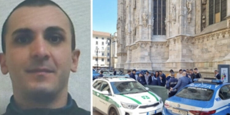 Evaso in permesso lavoro accoltella un collega: si lancia dal Duomo di Milano