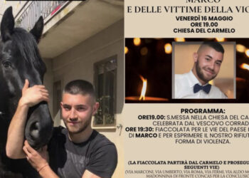 Pattada, una fiaccolata in nome di Marco Mameli, il giovane di Ilbono ucciso durante la festa di carnevale