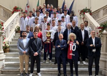 Cagliari, in Municipio la Coppa Italia Primavera conquistata dai giovanissimi