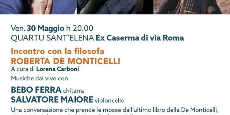 Quartu, a Pintai Bisus la tragedia della Palestina con la filosofa Roberta De Monticelli