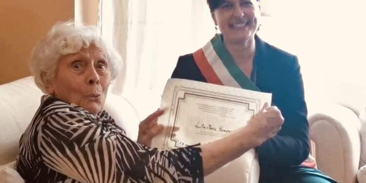 Cagliari ha una nuova centenaria, si chiama Lucilia Maria Campus: gli auguri di tutta la città