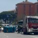Cagliari, incidente fra via Peretti e via Piero della Francesca a Su Planu: un’auto ribaltata, traffico bloccato