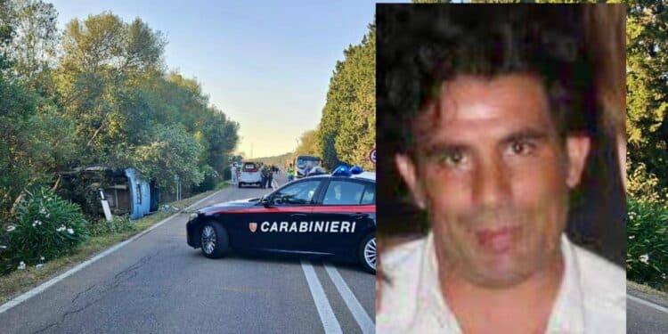Schianto mortale sulla 195 a Villa San Pietro: addio al 55enne Salvatore Piras