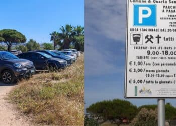 Quartu, scoppia la polemica sui parcheggi a pagamento al Poetto: “Una vergogna, tre euro in un posto così”