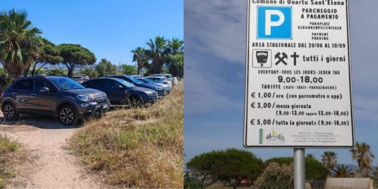 Quartu, scoppia la polemica sui parcheggi a pagamento al Poetto: “Una vergogna, tre euro in un posto così”
