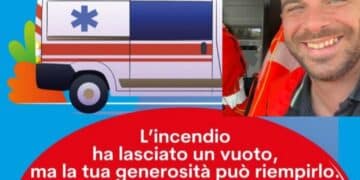 Ambulanze in fiamme a Cagliari e Quartucciu, aperta una raccolta fondi
