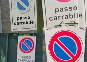 Cagliari, al Poetto spuntano i passi carrabili fai da te: “Cartelli finti ovunque, e il Comune tace”