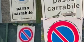 Cagliari, al Poetto spuntano i passi carrabili fai da te: “Cartelli finti ovunque, e il Comune tace”