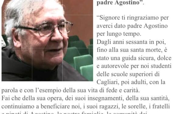 Cagliari, nasce l’associazione “Amici sardi della Cittadella Laudato si’ di Assisi” nel ricordo di padre Agostino Pirri