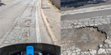 Monserrato, strade distrutte da Paluna a via Porto Botte: “È un’emergenza”