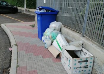 Cagliari, rifiuti all’ingresso del parco di Terramaini: “Uno spettacolo indecoroso”