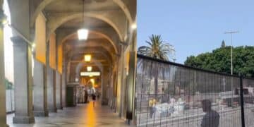 A Cagliari in via Roma il cantiere infinito spegne i commercianti: “Così non si può andare avanti”