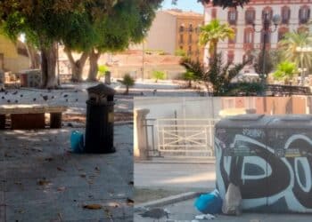 Cagliari, piazzale Endrich tra rifiuti e degrado: “Altro che raccolta differenziata, è una discarica a cielo aperto”