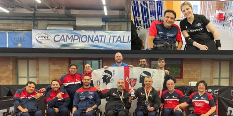 Giovanni Melis orgoglio di Pula: medaglia di bronzo ai campionati italiani paralimpici di tennistavolo