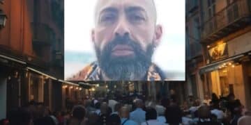 Cagliari, in migliaia per ricordare Fabio Piga ucciso nei bagni del Donegal
