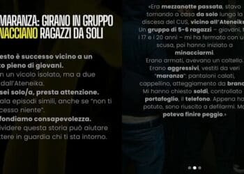 Cagliari, accerchiato da un gruppo di giovanissimi armati con la scusa di una sigaretta