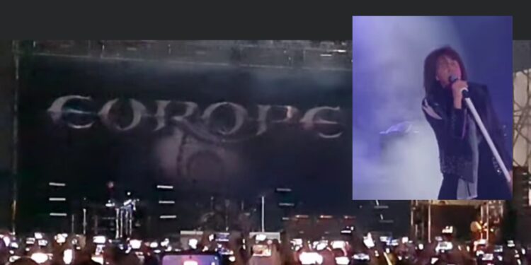 Gli Europe infiammano la Fiera di Cagliari: migliaia di persone in delirio per la band degli anni’80