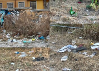 “Ricordi di Atheneika a Cagliari”: una distesa di rifiuti nel luogo di ritrovo dei giovani