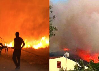 Incendi in Sardegna, altri roghi durante la notte: volontari a Decimomannu per spegnere le fiamme