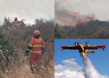 Incidente stradale per due volontari mentre vanno a spegnere il fuoco a San Giovanni Suergiu