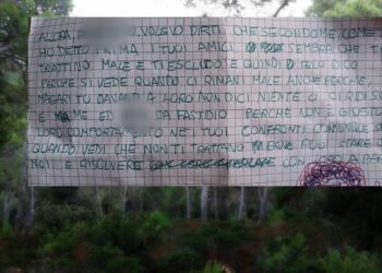 Sinnai, la dolce lettera scritta da alcuni bimbi a un amichetto