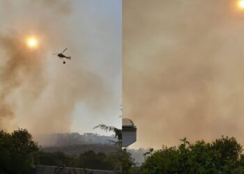 Ennesimo rogo nelle campagne di Furtei,  il fuoco minaccia le case