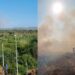 Quartu, un altro incendio in pochi giorni minaccia l’oasi del Parco Naturale di Molentargius