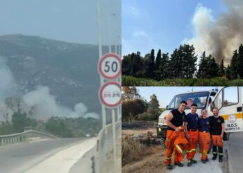 Ancora incendi a Quartu, ieri tre simultaneamente
