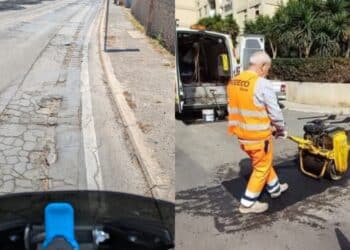 Monserrato, incubo buche sull’asfalto: automobilisti esasperati