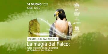 “La magia del falco”: storia, gusto, svago e cultura al Castello di San Michele