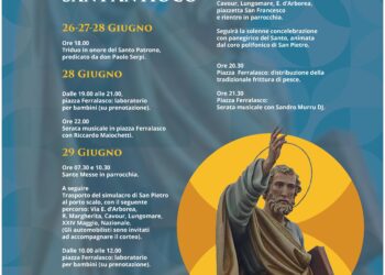 Festa di San Pietro, a Sant’Antioco le celebrazioni per il Patrono dei pescatori dal 26 al 29 luglio