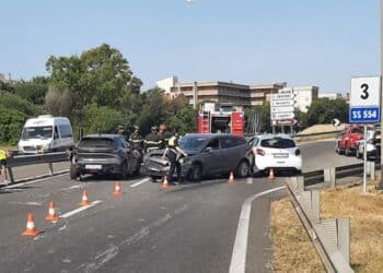 Incubo 554, un doppio incidente fra Selargius e Cagliari tiene in ostaggio gli automobilisti