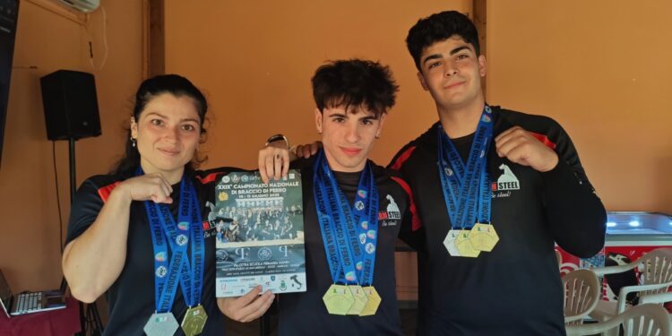 Campionato Nazionale di Braccio di Ferro, il Team sardo ArmSteel domina la competizione