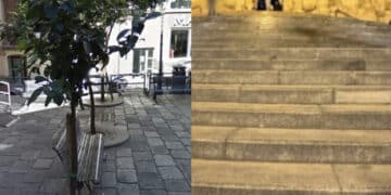 Cagliari, non solo malamovida nel centro città: numerosi ragazzini in azione per ripulire le scalinate di Sant’Anna e la piazzetta in via Dettori