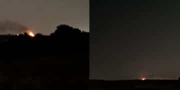 Settimo San Pietro, rogo nelle campagne del paese:  “si sospetta siano andati a fuoco materiali inquinanti”