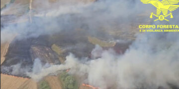 La Sardegna ancora tra le fiamme: 20 incendi ed immenso lavoro del corpo forestale