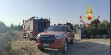 La Sardegna brucia ancora: nuovo incendio a Villasor