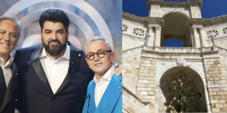 Al Bastione di Saint Remy al via le riprese di Masterchef Italia: giudici, cuochi e sfidanti ripresi dalle telecamere nella storica terrazza della città