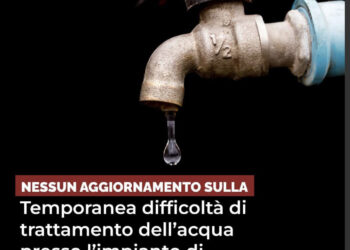 Acqua al manganese, arrivano le autobotti a Sarroch
