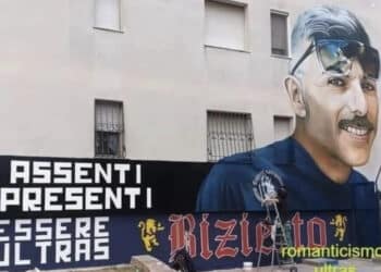 Cagliari, “Assenti ma Presenti”: il volto di ‘Bizietto’ sui muri di piazza dei Carrubi