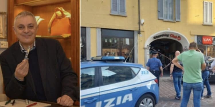 Aggressione in una cartoleria: titolare ucciso a coltellate