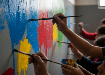 La sala d’attesa del carcere di Uta si trasforma in un luogo di arte e creatività: colori e bellezza per i figli minori dei detenuti