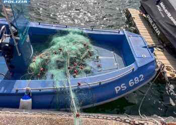 Cabras, reti da pesca abusive nell’area marina protetta