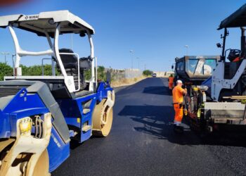 Sanluri, al via i lavori di bitumatura e fresatura nelle strade del centro