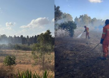 Le fiamme avvolgono anche Capoterra: grosso incendio a pochi passi dalle case