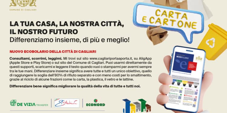 A Cagliari differenziamo di più e meglio con il nuovo Ecobolario